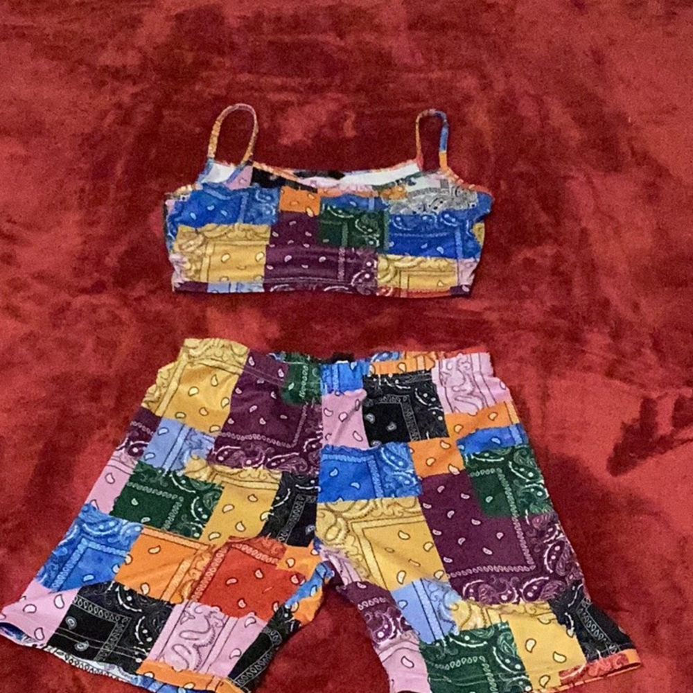 SHEIN set: bandana